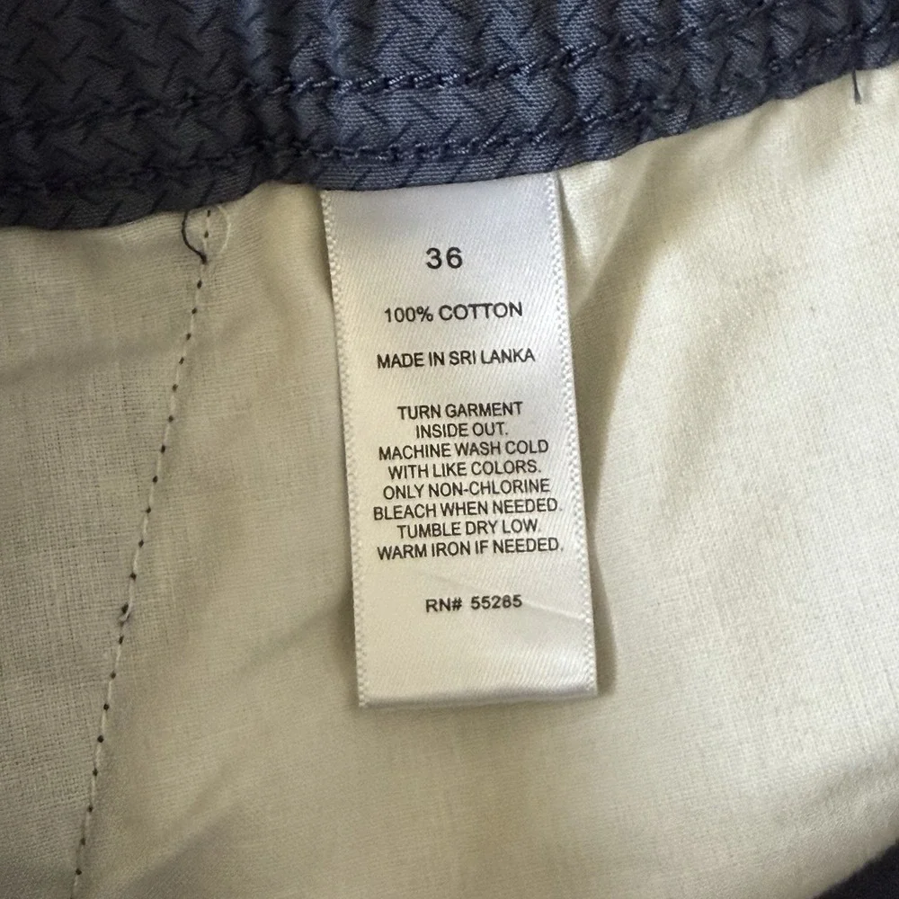 Express Men's Blue Cotton Knit‎ Jogger Pants Slim Tapered Elastic Waist 36